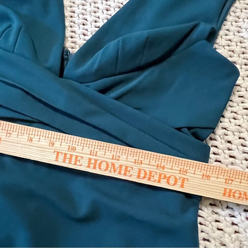 BHLDN Danica Dress Teal Green 12 NWOT - Picture 6 of 10